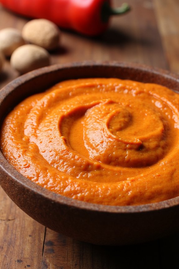 almond hazelnut romesco sauce