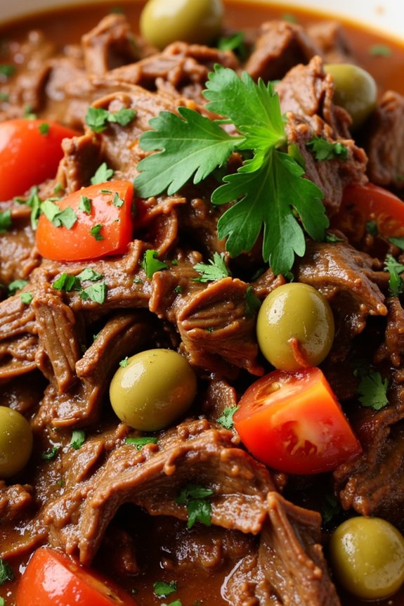 andalusian beef with olives