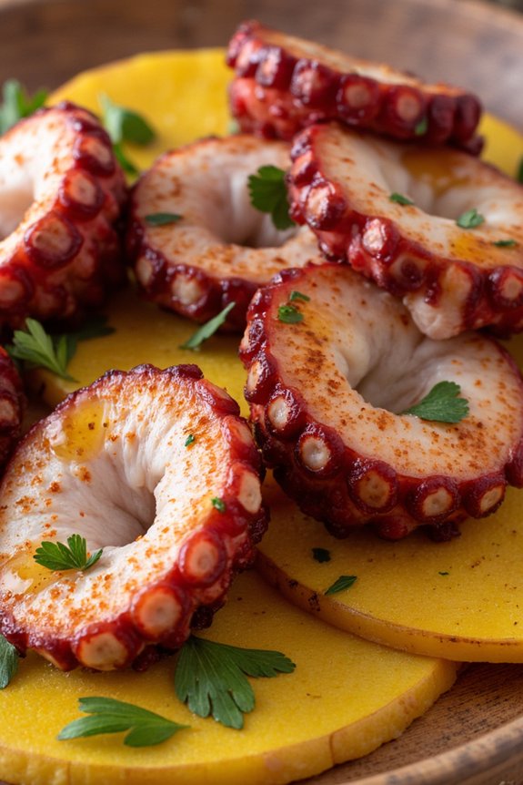 authentic galician octopus dish