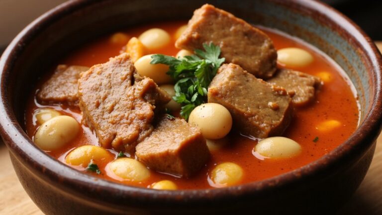 authentic spanish pork stew