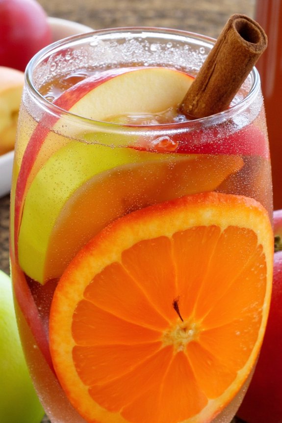 autumn sparkling sangria recipe
