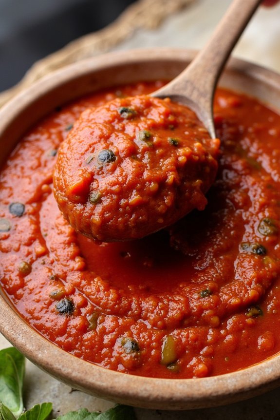 bold sun dried tomato sauce