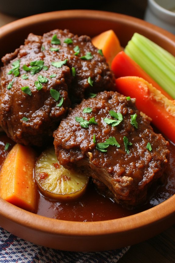 catalan slow cooker oxtail stew