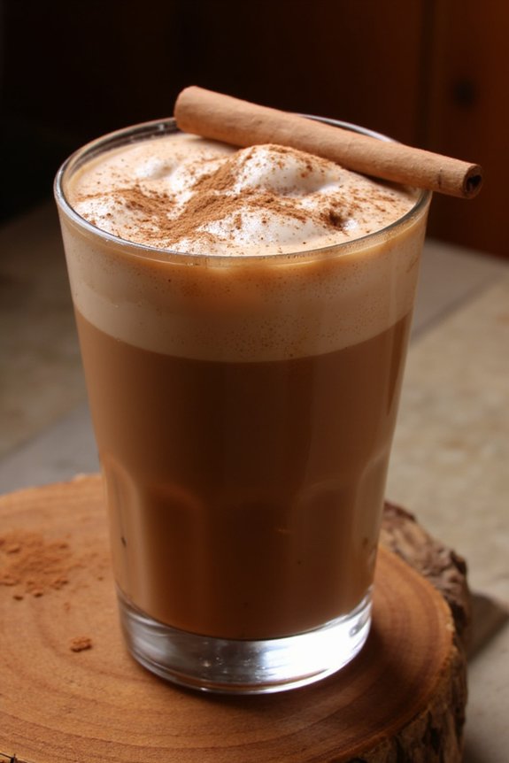 chocolate hazelnut horchata delight