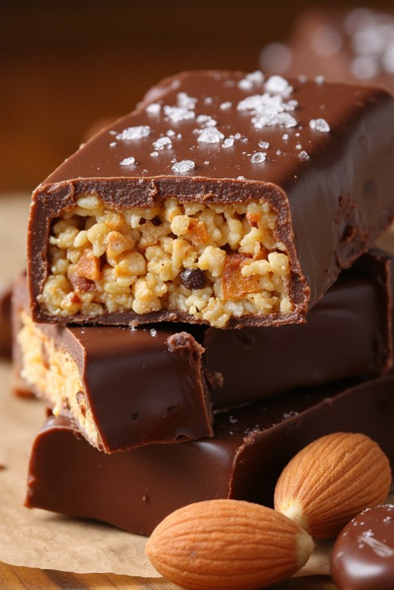 chocolate nut bars recipe