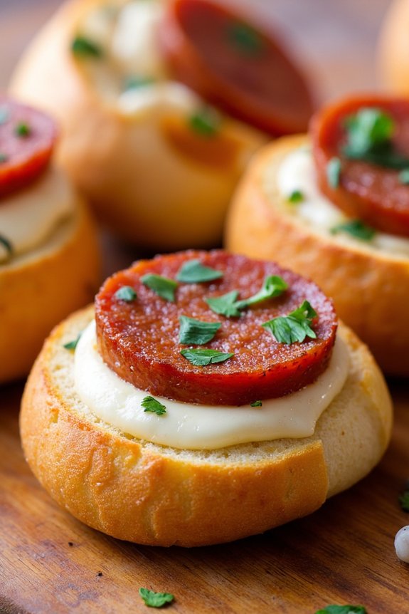 chorizo and manchego tapas