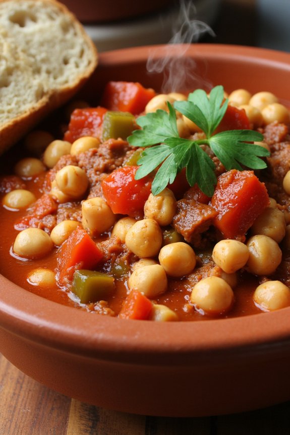 chorizo chickpea stew recipe