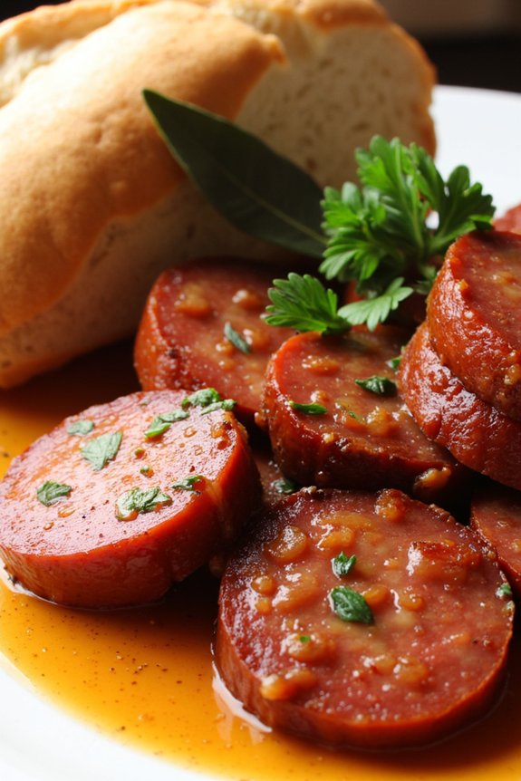 chorizo cooked in cider