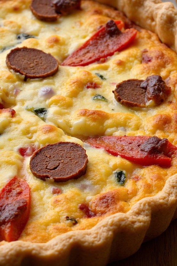 chorizo manchego quiche recipe