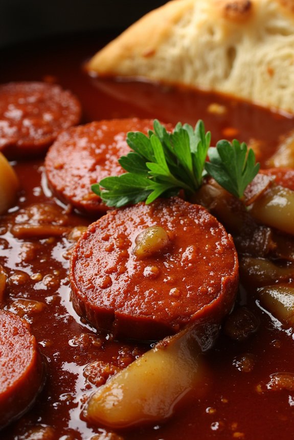 chorizo red wine delight