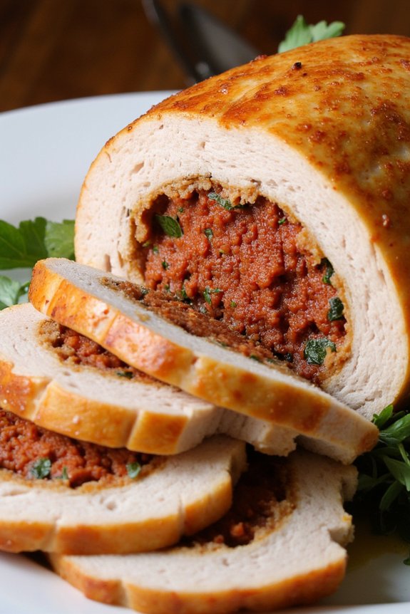 chorizo stuffed turkey breast recipe