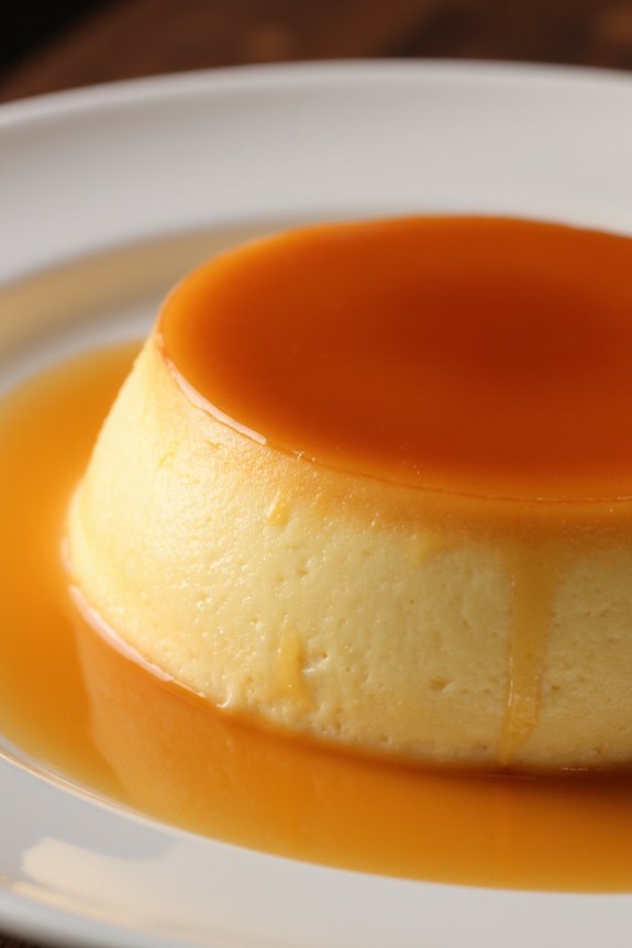 cinnamon infused caramel flan recipe