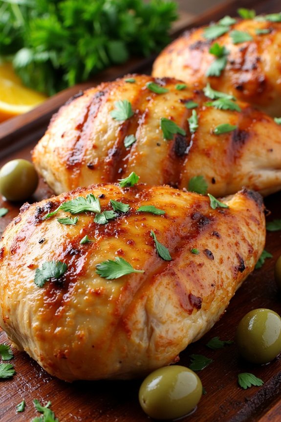 citrus infused olive chicken marinade