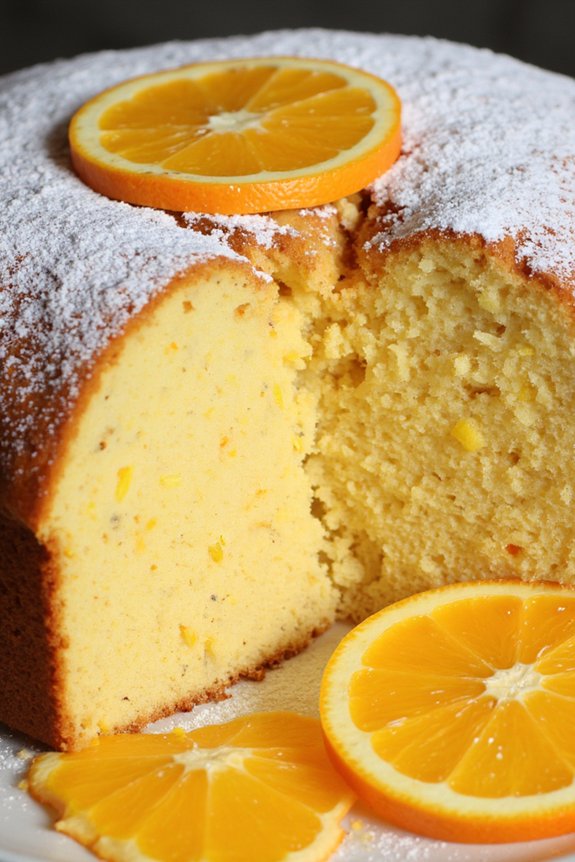 citrus olive oil cake