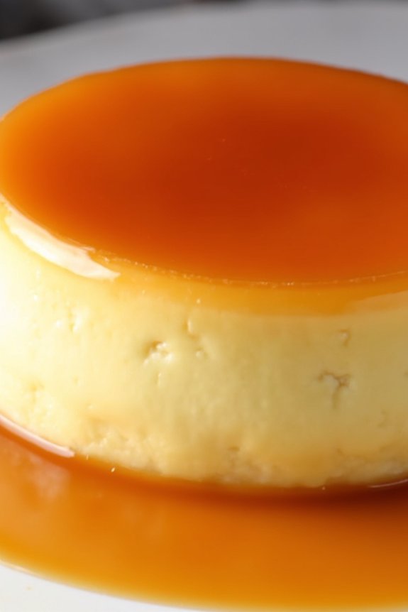 classic creamy caramel custard