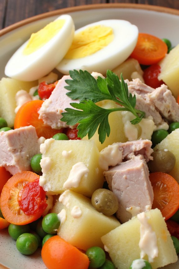 classic spanish potato salad