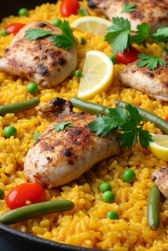 classic spanish rice dish