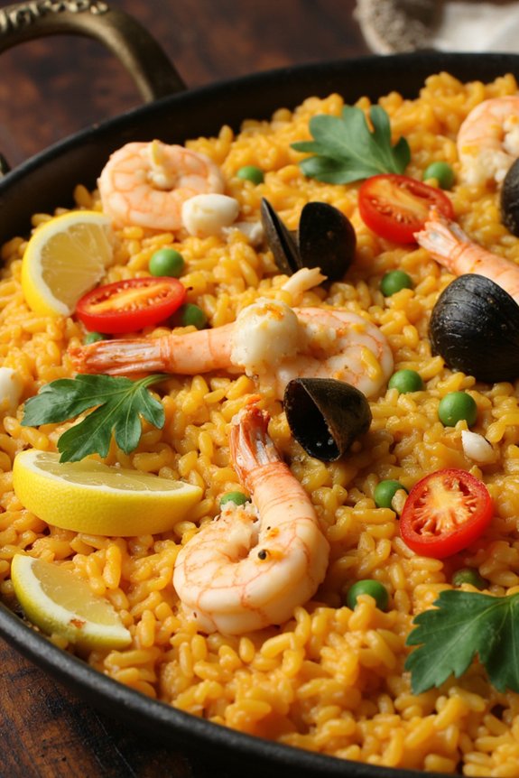 classic spanish seafood dish