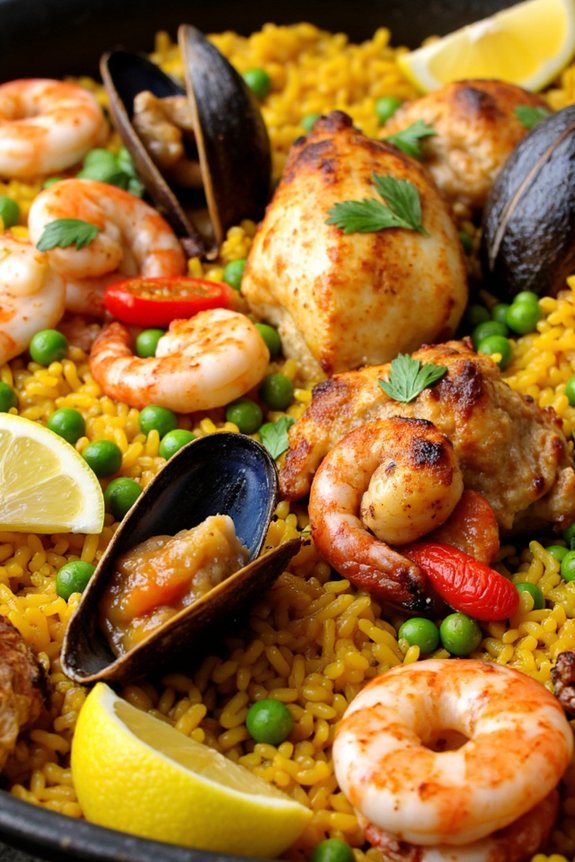 classic spanish seafood dish