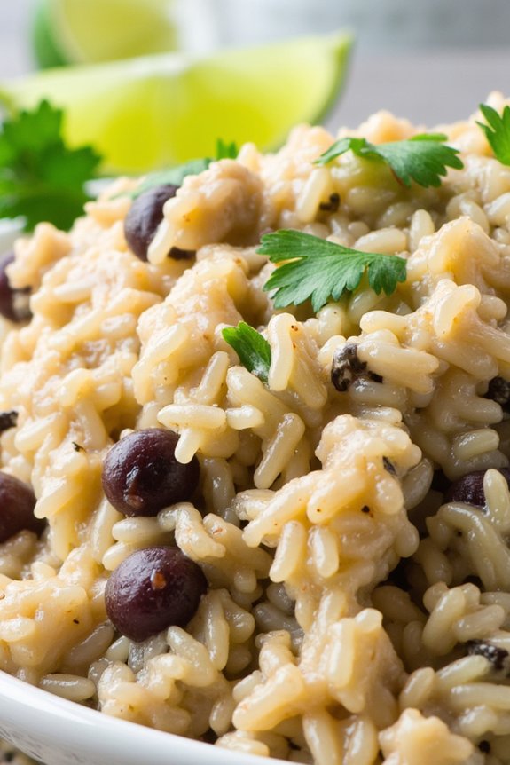 coconut cilantro rice delight