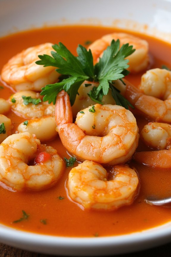 comfort food shrimp stew