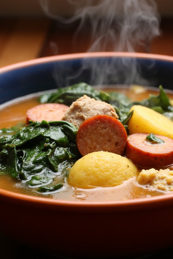 comforting galician meat soup