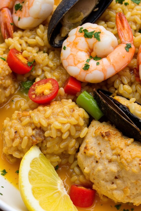 comforting soupy spanish rice