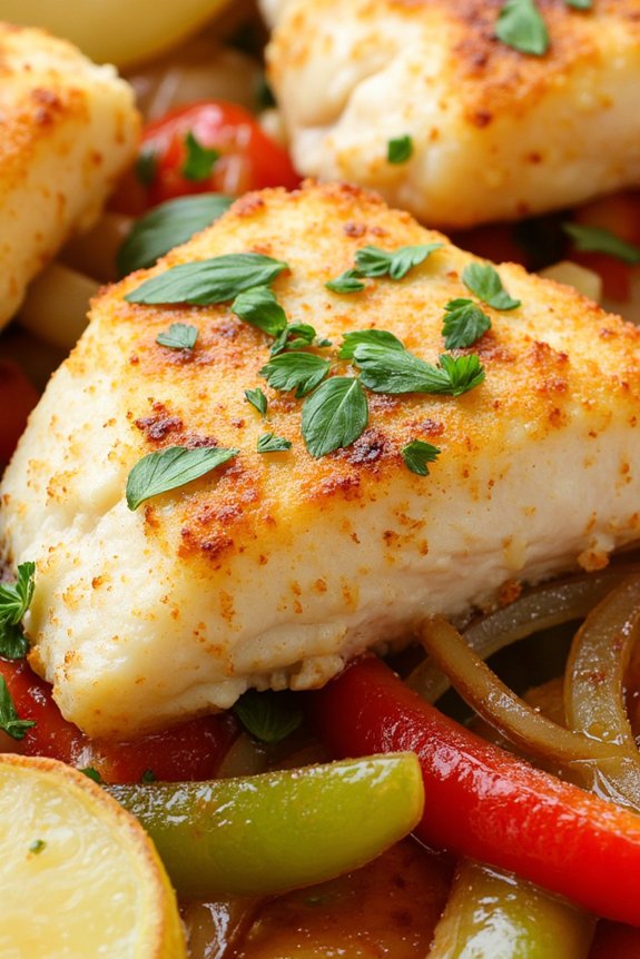comforting spanish cod casserole