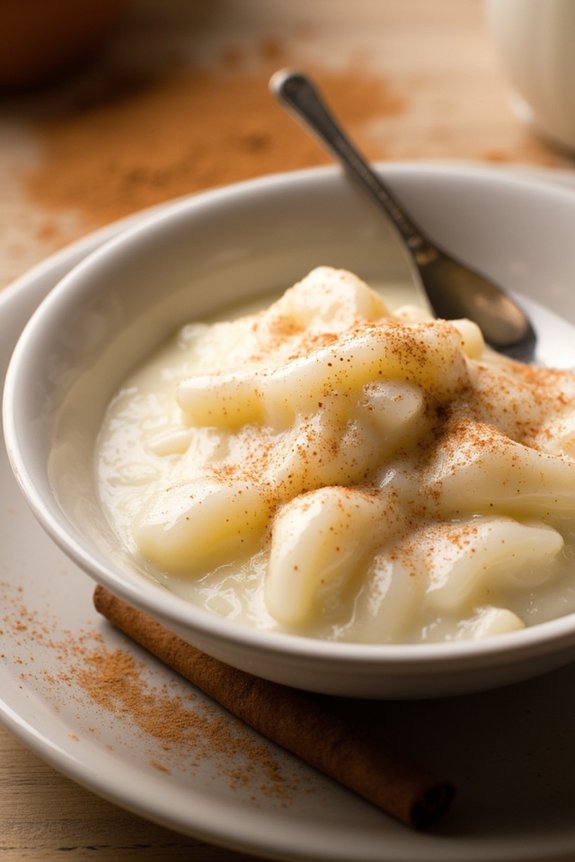 creamy jasmine rice pudding