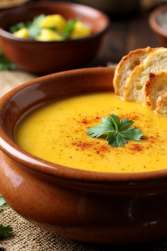 creamy spanish almond soup