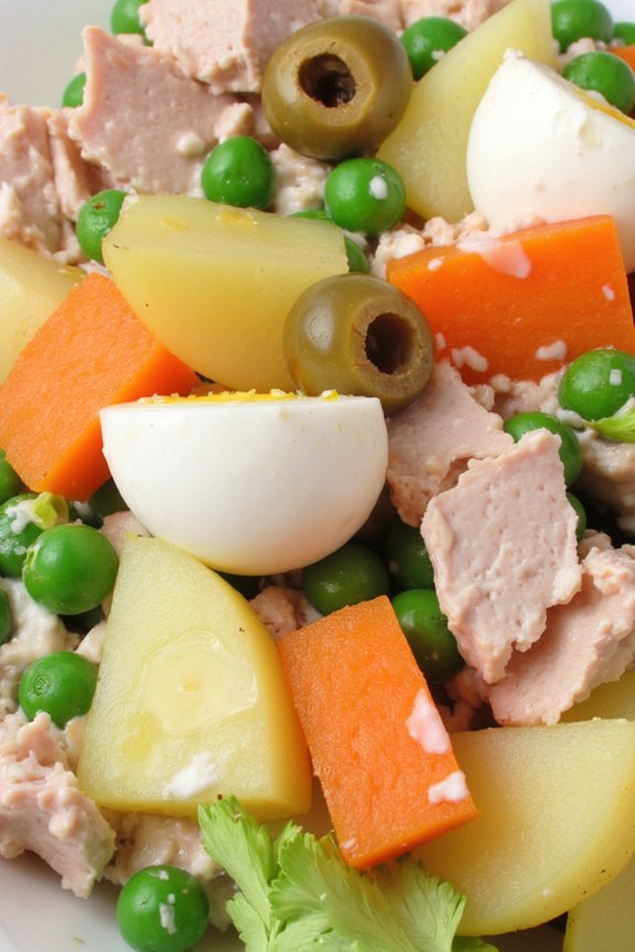 creamy spanish potato salad