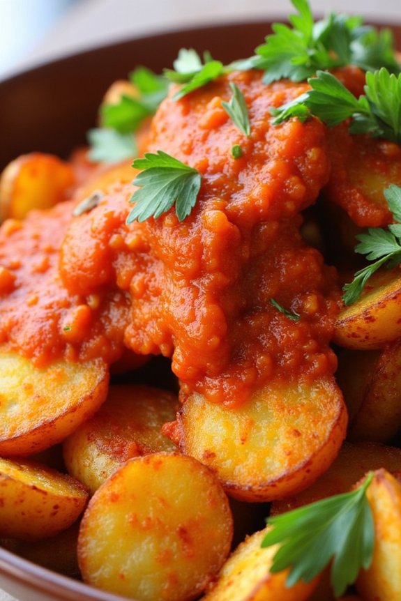 crispy garlic paprika potatoes