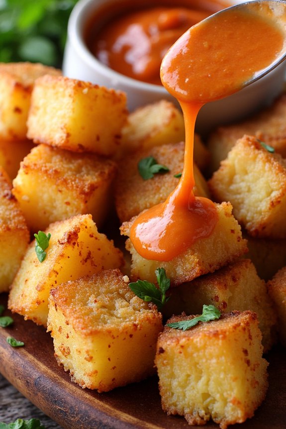 crispy potatoes with aioli