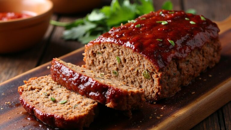 delicious seasoned spanish meatloaf
