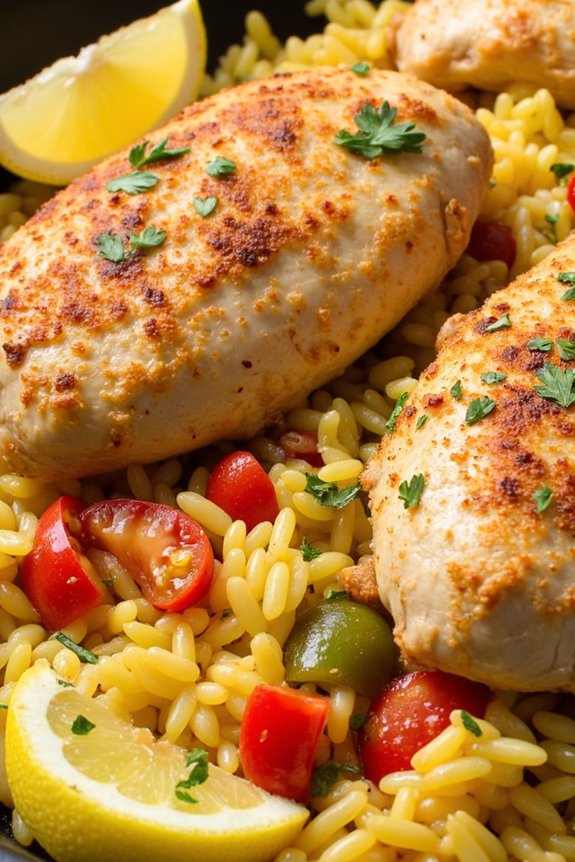 delicious spanish chicken dish