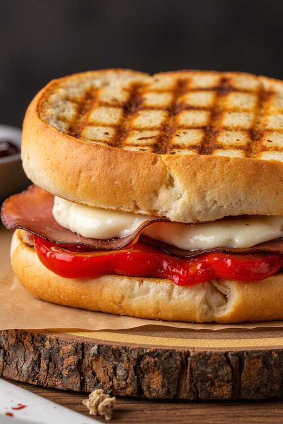 delicious spanish inspired sandwich