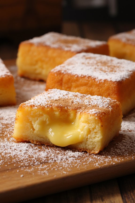 delightful fried milk dessert