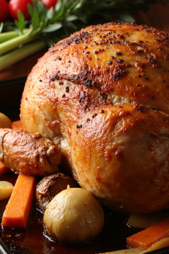 elegant roasted turkey dish