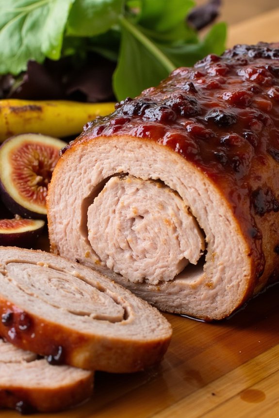 fig and honey pork tenderloin