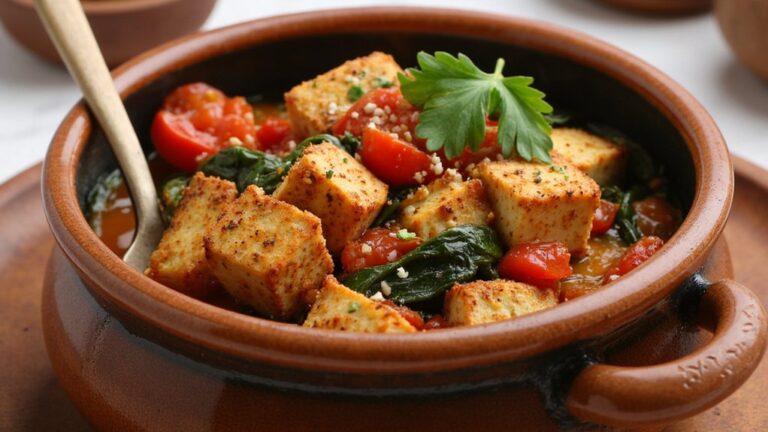 flavored spanish tofu dishes