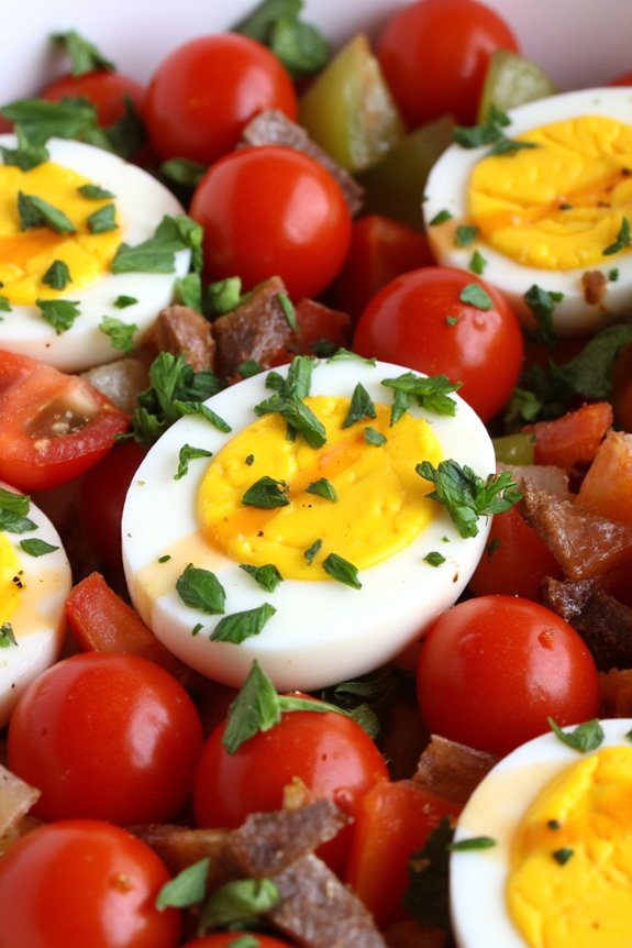 flavorful mediterranean tomato salad