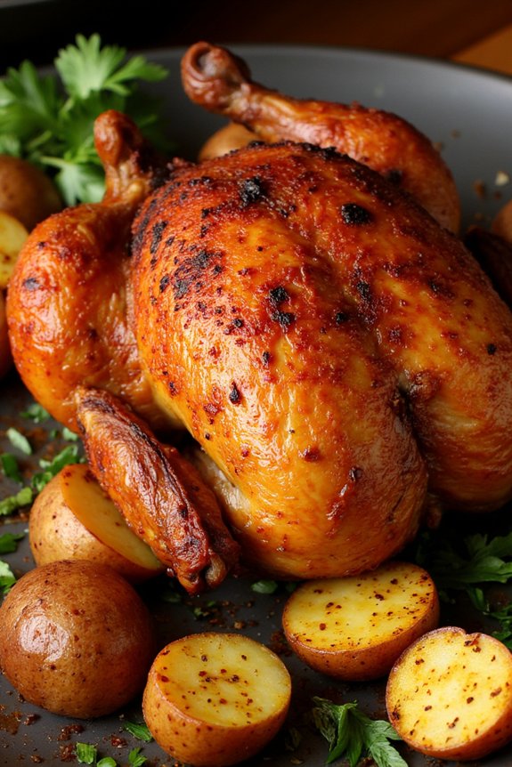 flavorful peruvian grilled chicken