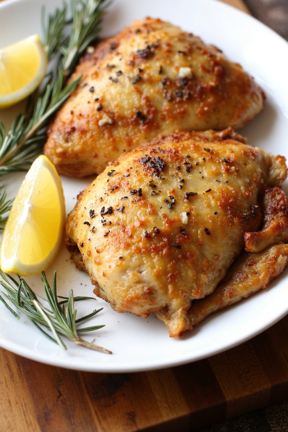 flavorful roasted rosemary chicken