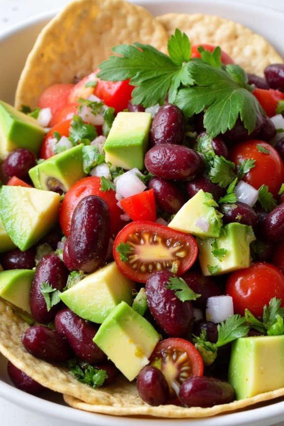 fresh flavorful avocado salsa