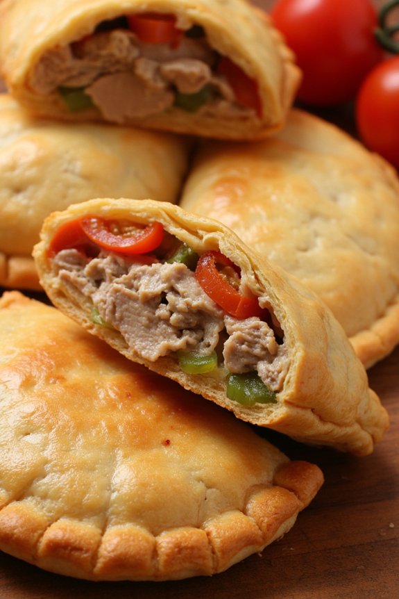 galician empanadas with tuna