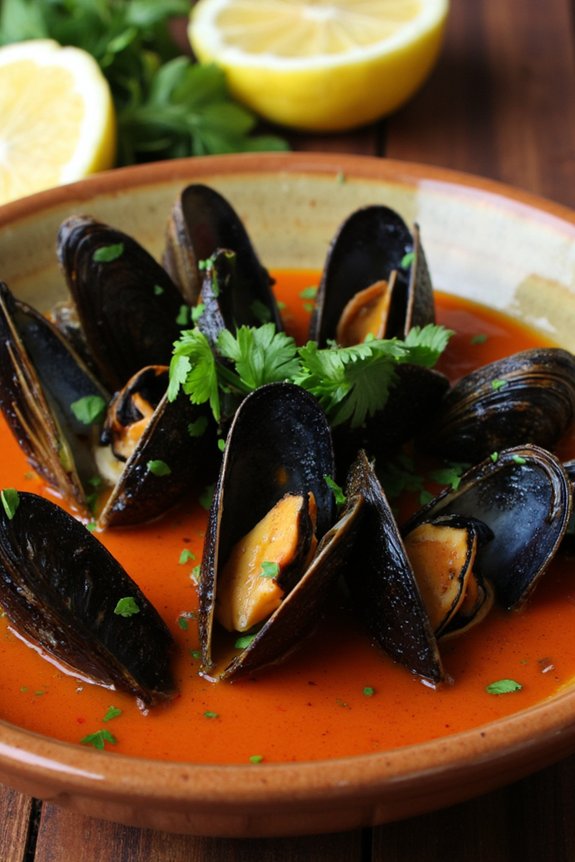 galician mussels with paprika
