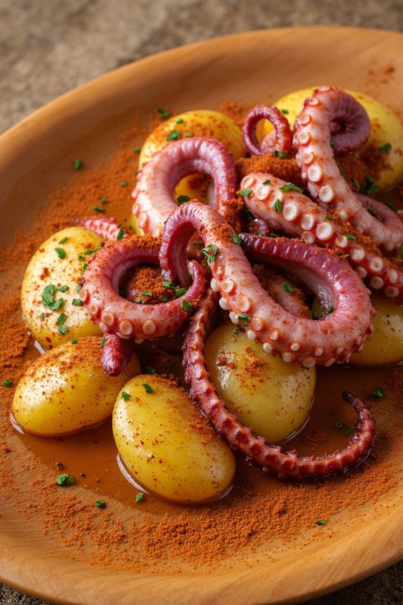 galician octopus with potatoes
