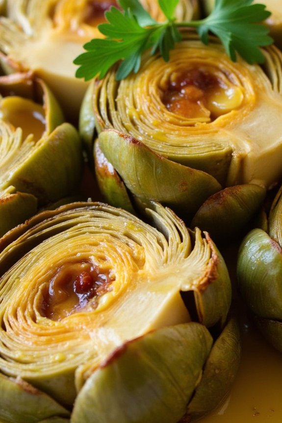 garlic artichokes tapas recipe