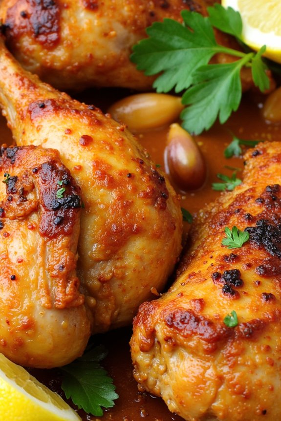 garlic infused chicken delight