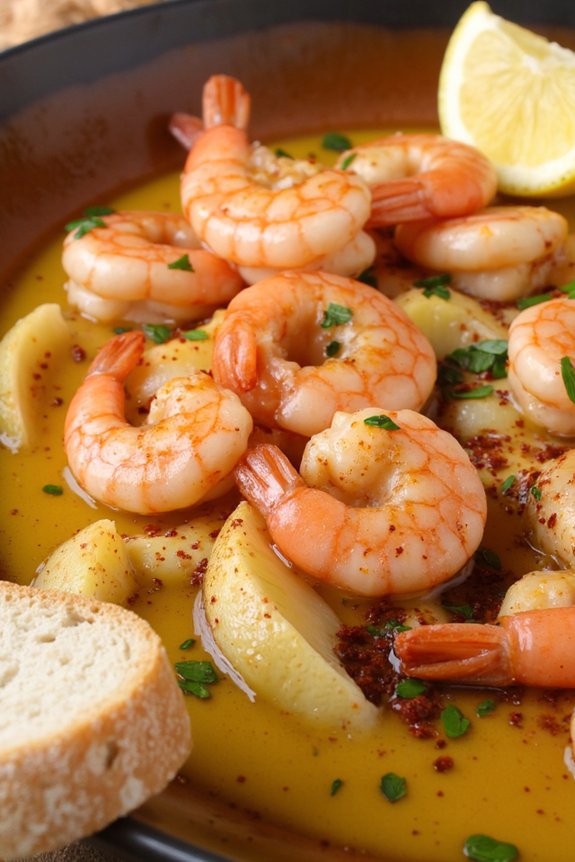 garlic infused shrimp tapas delight